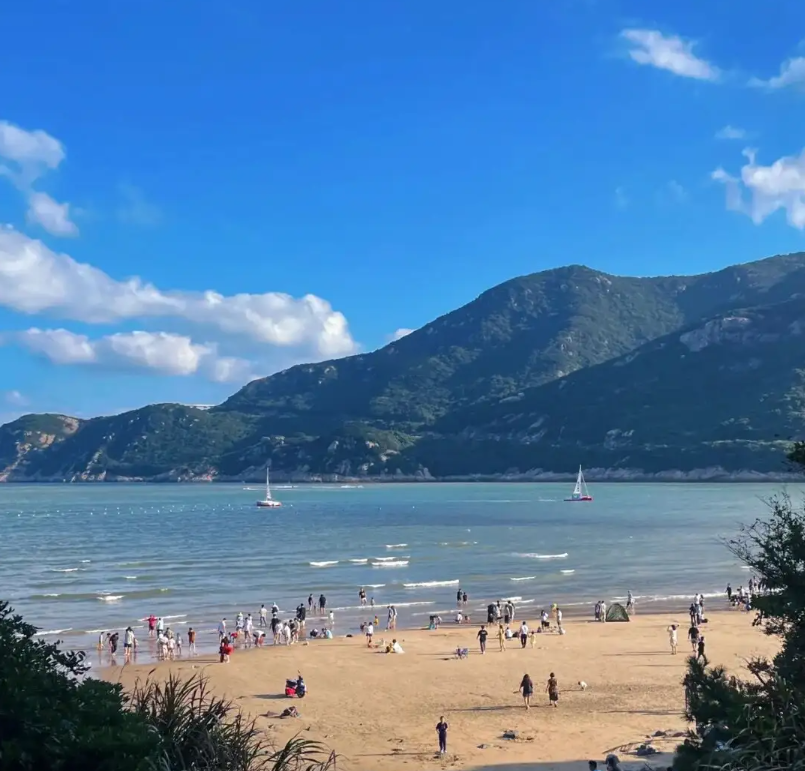 舟山大青山千沙沙滩营地